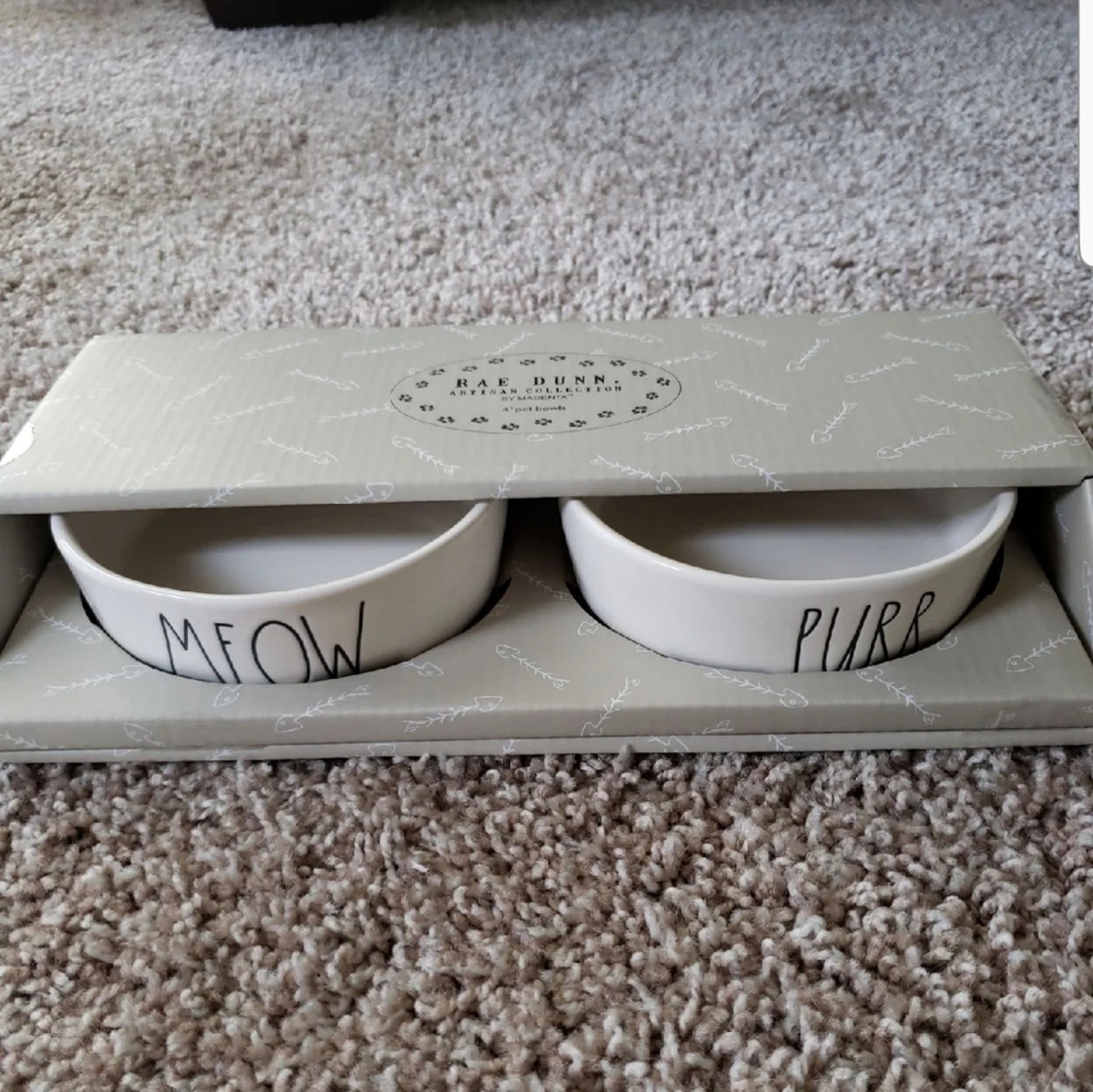 Rae Dunn Cat Bowls